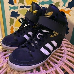 Adidas Hi Top Sneaker Wedges Adidas High Top